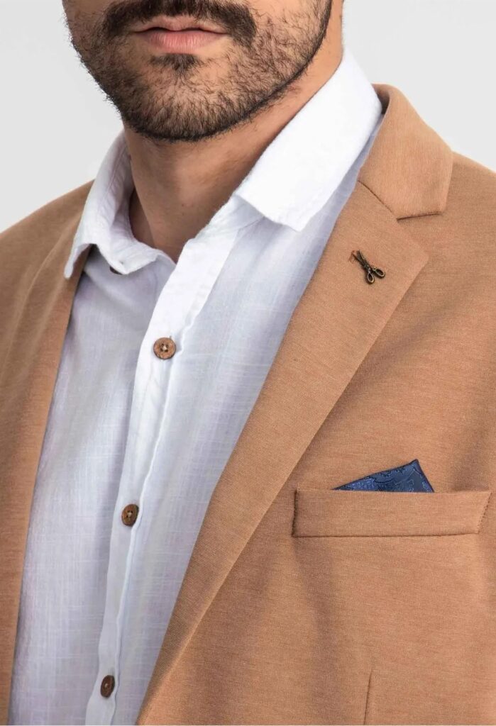 blazer de malha masculino da docthos